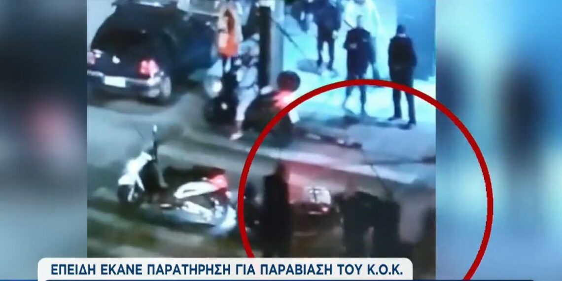 Θεσσαλονίκη: Βίντεο ντοκουμέντο από τον άγριο ξυλοδαρμό ντελιβερά στη μέση του δρόμου