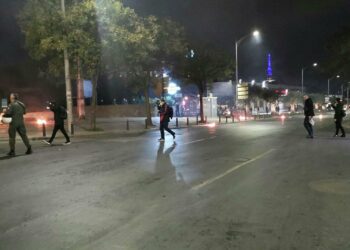 Θεσσαλονίκη: Ένταση και μολότοφ μετά την πορεία για το Πολυτεχνείο