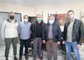 Συνάντηση Μανδαλιανού με το προεδρείο του Αίαντα Ευόσμου