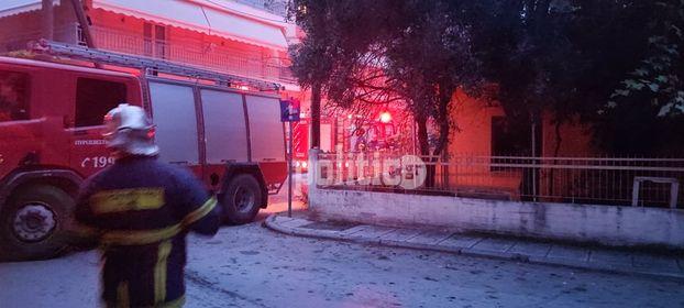Φωτιά σε μονοκατοικία στο Κορδελιό (Εικόνες & Βίντεο)