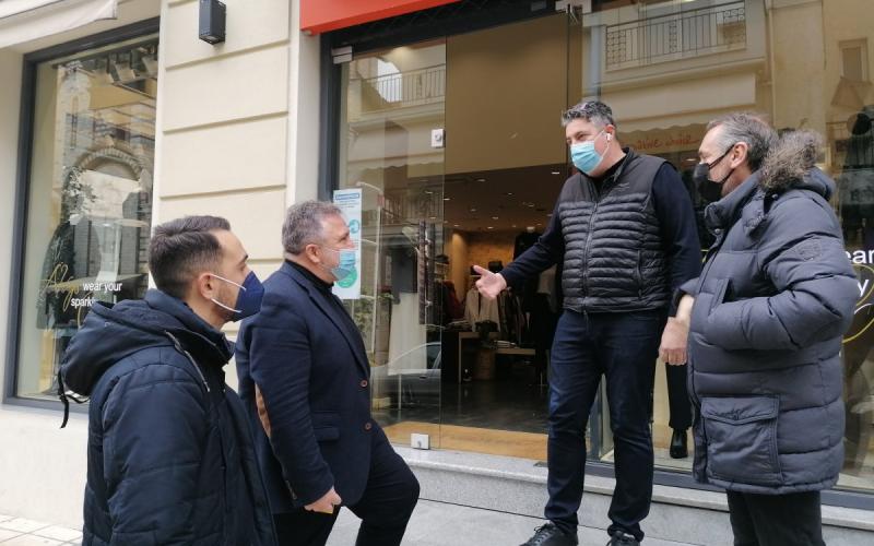 Έυοσμος: Περιοδεία Μανδαλιανού στην αγορά Κορδελιού και Ευόσμου (ΦΩΤΟ)