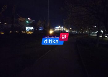 Εύοσμος: Στο σκοτάδι έχει «βυθιστεί» η Αντ.Τρίτση τους τελευταίους μήνες (Εικόνα)