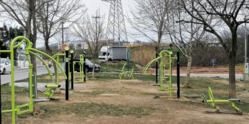 Δ. Κορδελιού – Ευόσμου: Υπαίθρια όργανα γυμναστικής στο Πάρκο Μουσών