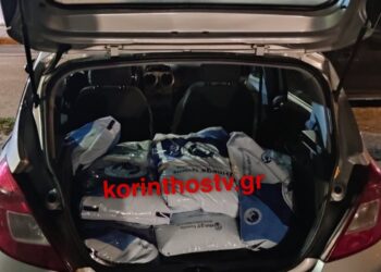 Άνδρες της ΟΠΚΕ Θεσσαλονίκης εντόπισαν, καταδίωξαν και συνέλαβαν 4 άτομα που νωρίτερα είχαν διαρρήξει εταιρεία (Εικόνες)