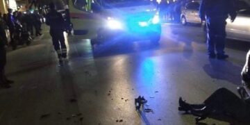 Θεσσαλονίκη: Σοβαρό τροχαίο στην Τσιμισκή – Μηχανή παρέσυρε πεζούς