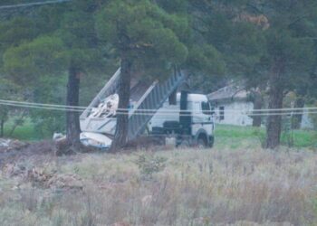 Πετούσε μπάζα στα Ιαματικά Λουτρά της Θέρμης (Εικόνες)