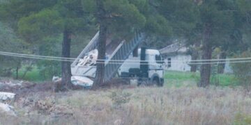 Πετούσε μπάζα στα Ιαματικά Λουτρά της Θέρμης (Εικόνες)