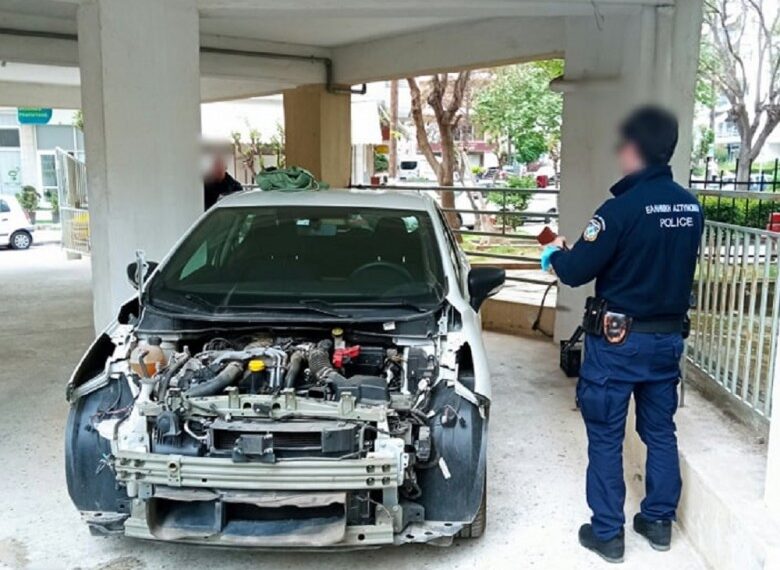Εύοσμος: Διέλυσαν αυτοκίνητο σε πιλοτή – Πήραν μέχρι και τα πατάκια
