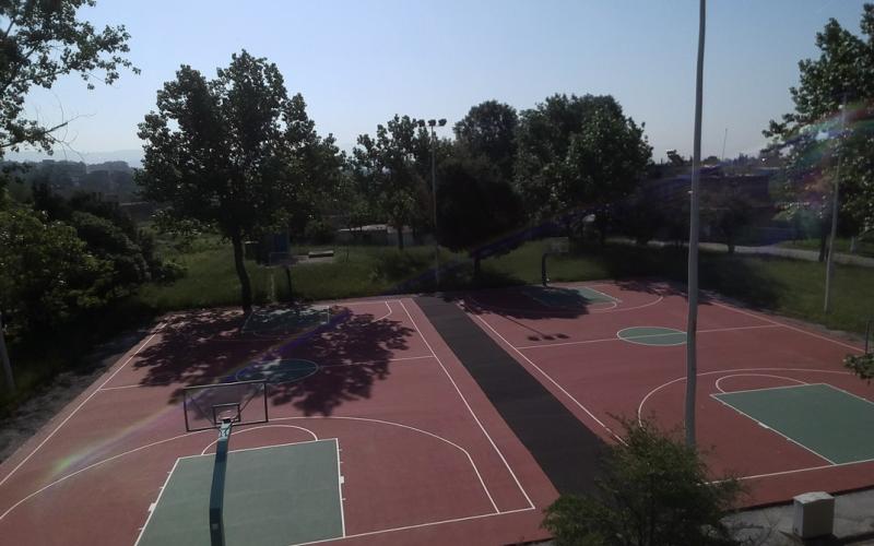 Θεσσαλονίκη: Γήπεδα μπάσκετ στολίδια από το δήμο Κορδελιού – Ευόσμου (Εικόνες)