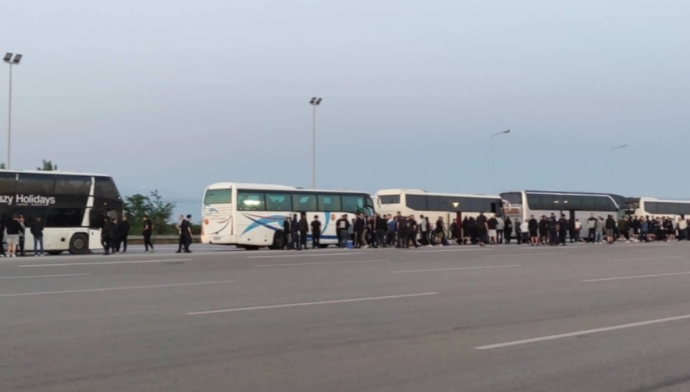 Ξεκίνησε η μεγάλη κάθοδος των οπαδών του ΠΑΟΚ για το ΟΑΚΑ