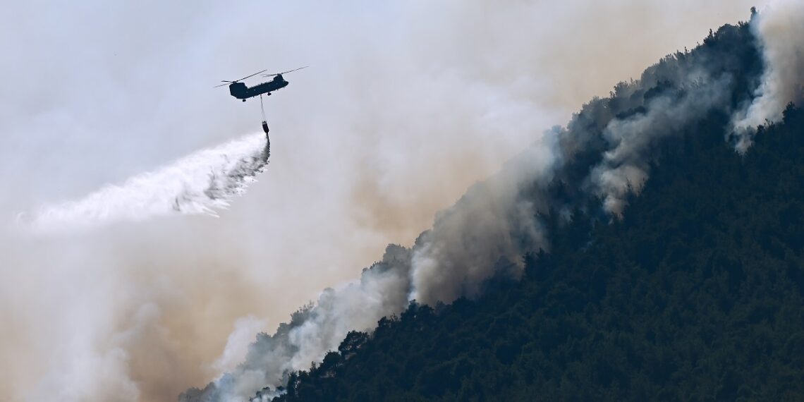 Υψηλός κίνδυνος πυρκαγιάς σήμερα σε Θεσσαλονίκη και Χαλκιδική