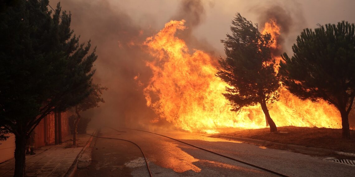 Υψηλός κίνδυνος εκδήλωσης πυρκαγιάς σήμερα σε Θεσσαλονίκη και Χαλκιδική