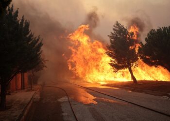 Υψηλός κίνδυνος εκδήλωσης πυρκαγιάς σήμερα σε Θεσσαλονίκη και Χαλκιδική