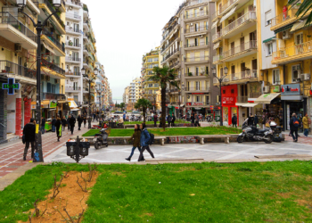 Θεσσαλονίκη: Αλλάζει η πλατεία Ναυαρίνου – Δρόμοι ήπιας κυκλοφορίας (Εικόνες & βίντεο)