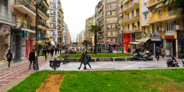 Θεσσαλονίκη: Αλλάζει η πλατεία Ναυαρίνου – Δρόμοι ήπιας κυκλοφορίας (Εικόνες & βίντεο)