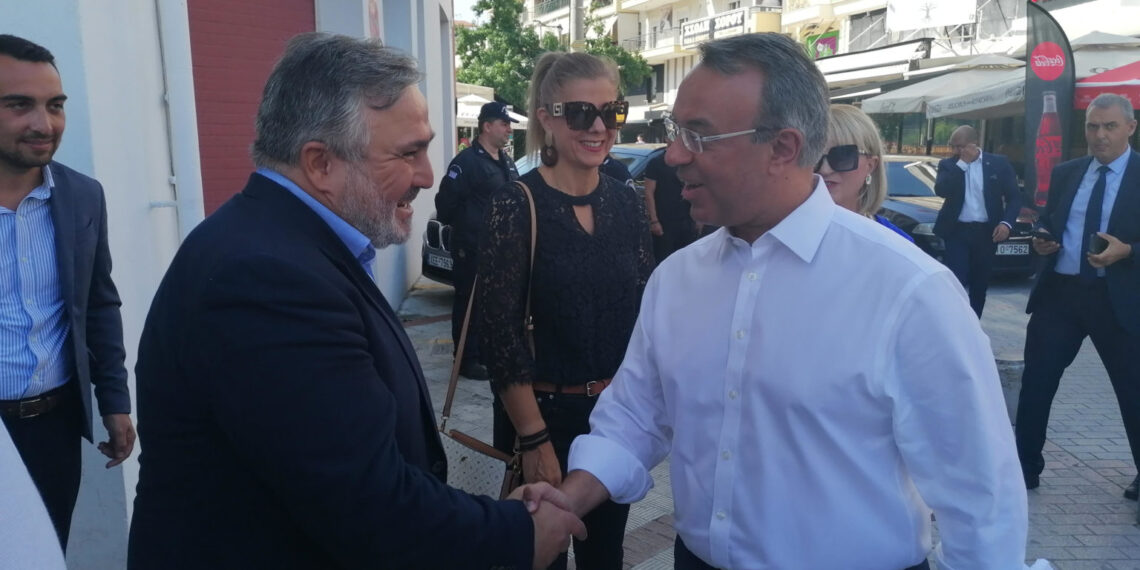 Τι συζήτησαν Κλ.Μανδαλιανός – Χρ.Σταϊκούρας στον Εύοσμο