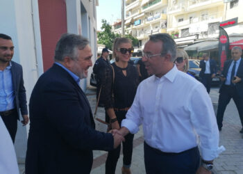 Τι συζήτησαν Κλ.Μανδαλιανός – Χρ.Σταϊκούρας στον Εύοσμο