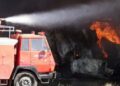 Θεσσαλονίκη: Φωτιά σε παράπηγμα μέσα στο Σέιχ Σου – Κάηκε ολοσχερώς