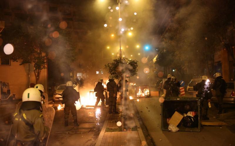 Θεσσαλονίκη: Ελεύθεροι οι προσαχθέντες για τα χθεσινά επεισόδια μετά την πορεία για τον Γρηγορόπουλο