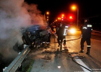 Θεσσαλονίκη: Τροχαίο στον Περιφερειακό – Χτύπησε σοβαρά 39χρονος οδηγός ΙΧ