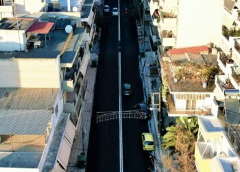 Εύοσμος: Νέα όψη παρουσιάζει η Μαιάνδρου μετά την ασφαλτόστρωση (Εικόνα)