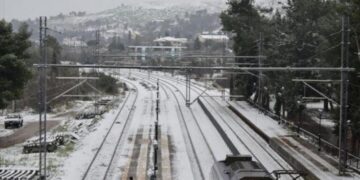 Κακοκαιρία Μπάρμπαρα: Ακυρώνονται δρομολόγια τρένων στο Αθήνα – Θεσσαλονίκη