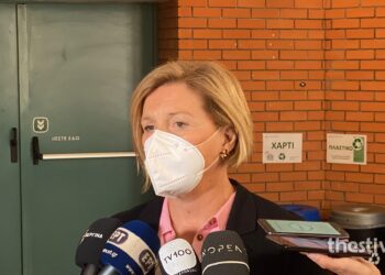 Στο ΑΧΕΠΑ της Θεσσαλονίκης η Μ. Γκάγκα – “Δεν το χωράει ο νους μας, είναι τρομερό το δυστύχημα που συνέβη στα Τέμπη”