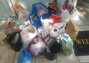 Κορδελιό: Αθλητικά είδη για άπορα παιδιά συγκέντρωσαν μαθητές στη μνήμη του 15χρονου Παναγιώτη που σκοτώθηκε στα Τέμπη