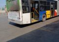 Φωτιά σε λεωφορείο της γραμμής 32 του ΟΑΣΘ – Είχε μέσα επτά επιβάτες