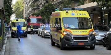 Φωτιά σε κλινική στο κέντρο της Θεσσαλονίκης: Απομακρύνονται ασθενείς – Σε ετοιμότητα τα νοσοκομεία (video)