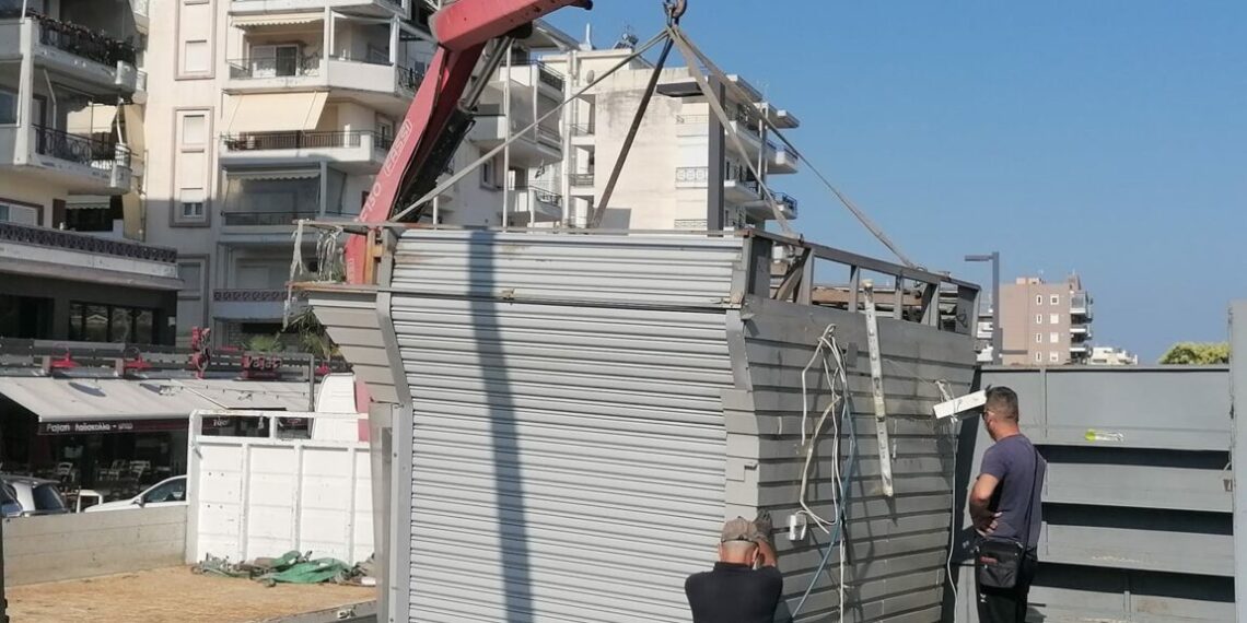 «Τέλος» από τα πεζοδρόμια του Δήμου Κορδελιού Ευόσμου ανενεργά περίπτερα