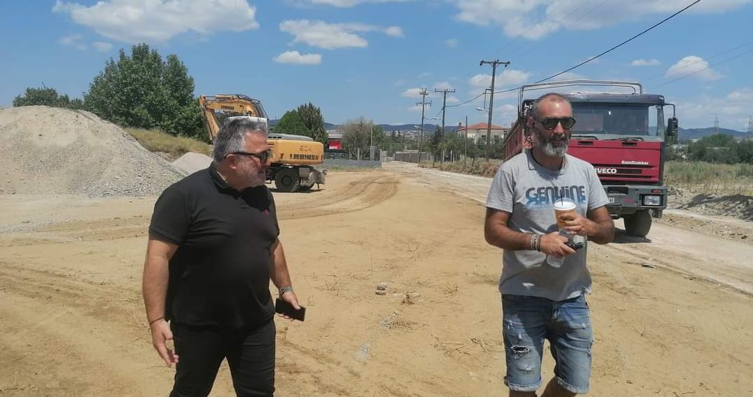 Κλεάνθης Μανδαλιανός: Σε εξέλιξη οι εργασίες ανακατασκευής της προέκτασης Ολυμπιάδος