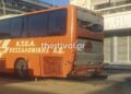 Θεσσαλονίκη: Φορτηγό συγκρούστηκε με λεωφορείο του ΚΤΕΛ που μετέφερε έξι επιβάτες