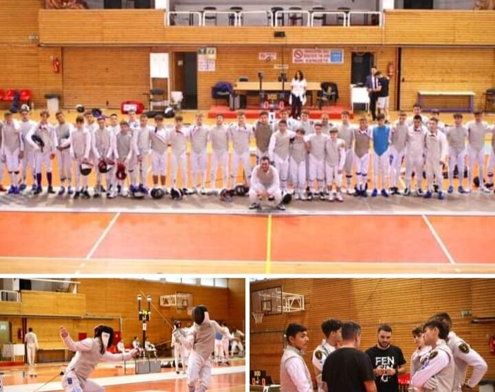Με ξίφη, σπαθιά, άσπρες φουσκωτές φόρμες γέμισε το Δημοτικό Αθλητικό Κέντρο Ευόσμου