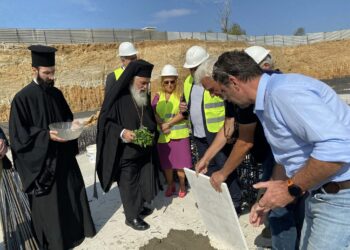 Θεμελιώθηκε το 25ο Δημοτικό Σχολείο Ευόσμου