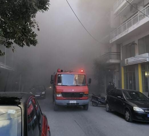 Φωτιά σε διαμέρισμα στο Κορδελιό