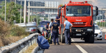 Θανατηφόρο τροχαίο με νεκρό 31χρονο στην Εγνατία Οδό προς Θεσσαλονίκη