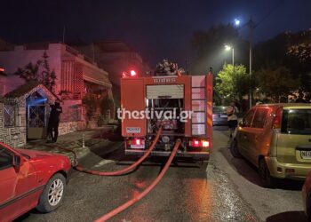 Θεσσαλονίκη: Φωτιά σε αυτοκίνητο τα μεσάνυχτα στο Κορδελιό