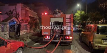Θεσσαλονίκη: Φωτιά σε αυτοκίνητο τα μεσάνυχτα στο Κορδελιό