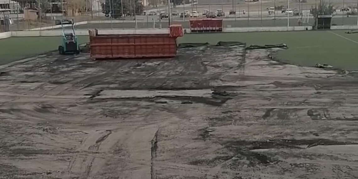 Ξεκίνησαν οι εργασίες ανακατασκευής στο Αθλητικό Πάρκο Ευόσμου (vid)