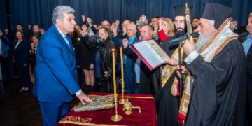 Ορκίστηκε o νέος δήμαρχος Κορδελιού Ευόσμου Λευτέρης Αλεξανδρίδης