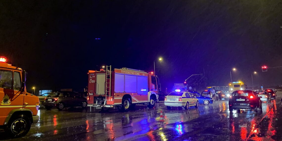 Θεσσαλονίκη: Εκτροπή αυτοκινήτου στο Ανατολικό – Ένας τραυματίας