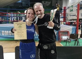 Χρυσή πρωταθλήτρια Ελλάδος η πυγμάχος από τον Εύοσμο Αθηνά Αβραμίδου