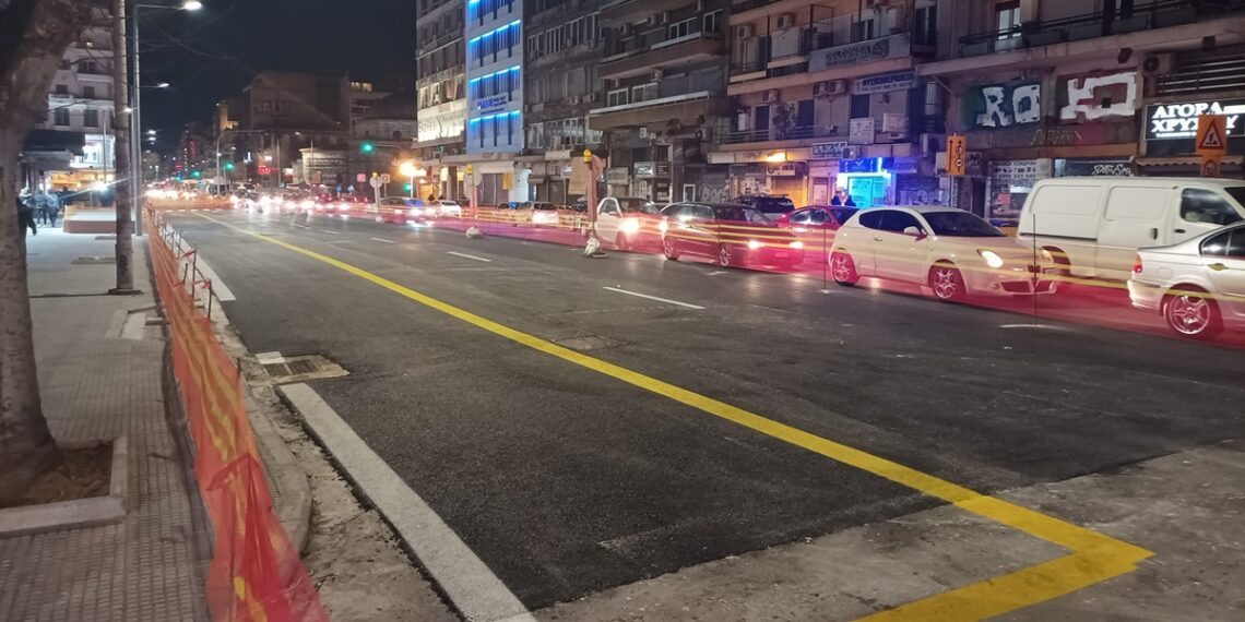 Θεσσαλονίκη: Παραδίδονται πλήρως στην κυκλοφορία σήμερα Εγνατία και Βενιζέλου