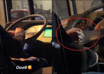 Θεσσαλονίκη: Τι λένε πηγές του ΟΑΣΘ για το βίντεο με οδηγό που στρίβει τσιγάρο ενώ οδηγεί