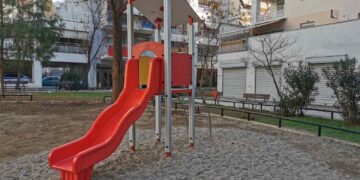 Κλείνει λόγω συντήρησης παιδική χαρά στην Πλατεία Ελευθερίας στο Κορδελιό
