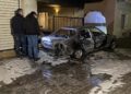 Αυτοκίνητο τυλίχθηκε στις φλόγες στον Εύοσμο