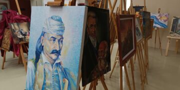 Δήμος Κορδελιού Ευόσμου: Εγκαινιάστηκε η έκθεση ζωγραφικής για την Εθνική Παλιγγενεσία