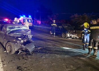Τρεις τραυματίες μετά από μετωπική σύγκρουση δύο ΙΧ στην ΕΟ Θεσσαλονίκης- Κιλκίς