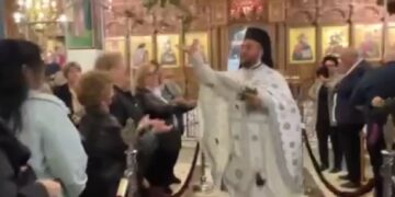 Θεσσαλονίκη: Βίντεο από την εντυπωσιακή Πρώτη Ανάσταση στον Ι.Ν. Αγίας Παρασκευής Μενεμένης